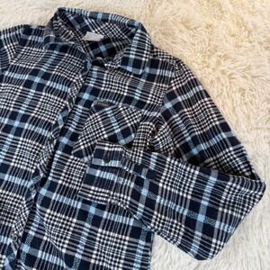 Columbia Women's Simply Put II‎ Long Sleeve Button Down Flannel Size Small Plaid